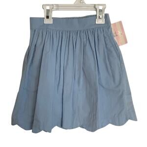 James‎ & Lottie Sophie Scalloped Skirt- Blue Corduroy size 8